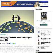Valor agregado em fuses e aquisies cresce 8%